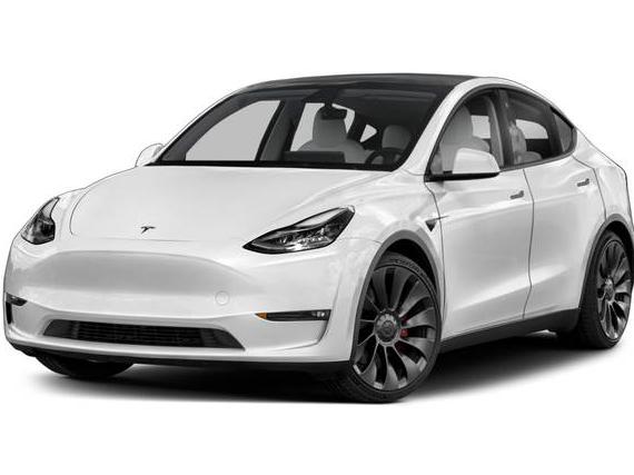 TESLA MODEL Y 2020 5YJYGDEE3LF038242 image